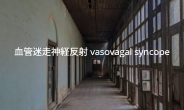 血管迷走神経反射 Vasovagal syncope