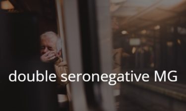 double seronegative MG