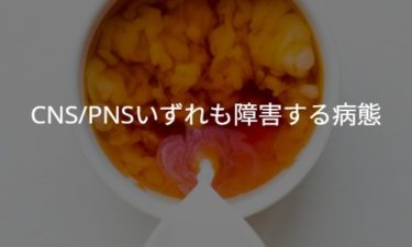 CNS/PNSいずれも障害する病態